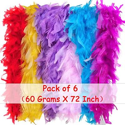 Feather Boa - 72 - Medium Weight - Lime Green