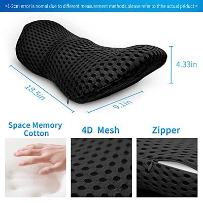 Lumbar Support Pillow for Sleeping, Memory Foam Neo Cushion Back