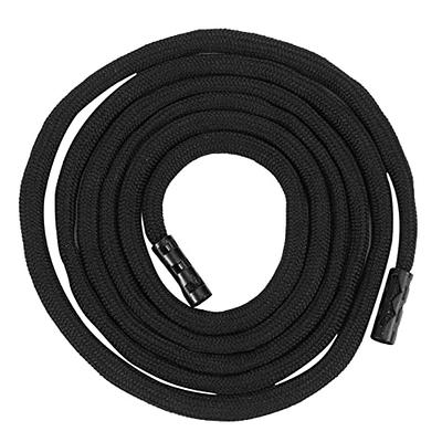 SEWACC Black Shorts 10pcs 51 Inch Drawstring Cords with Easy