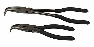 WORKPRO Jewelry Pliers Set and 7-Inch Long Reach Needle Nose