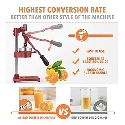 VEVOR Citrus Juice Press, Hand Press Orange Juicer Press