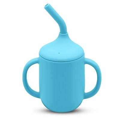 1+ Year Old Sippy Cups - Spill Proof, Weighted Straw - Easy