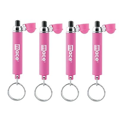 Super-Cute Pepper Spray Keychain for Self Defense, Pink Glitter