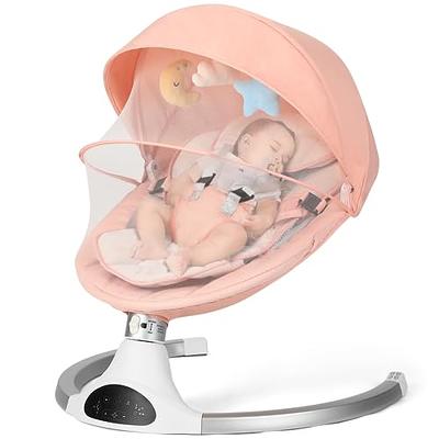 Baby Swing for Infants, Baby Rocker with 5 Point Harness, Bluetooth Support Baby  Swing, 10 Preset Lullabies. 3 Speed Natural Baby Swing, Infant Swing with  Remote Control and 3 Hanging Toys, Pink - Yahoo Shopping