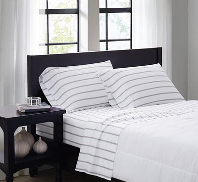 Twin 300 Thread Count Ultra Soft Fitted Sheet White - Threshold™