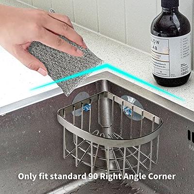 Stainless Steel Sink Organiser With Dish Cloth Holder 2 In 1 Sink