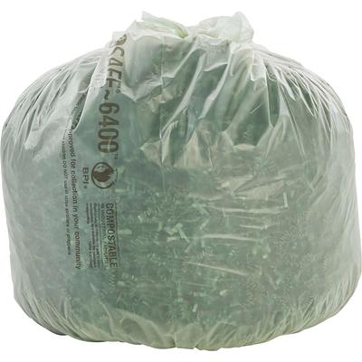 Stout Total Recycled Content Brown Trash Bags 65 Gal 100 ct