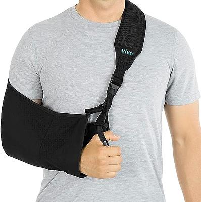 Buy Velpeau Arm Sling Shoulder Immobilizer - Can Be Used During Sleep - Rotator  Cuff Support Brace - Adjustable Medical Sling for Broken & Fractured Bones,  Dislocation, Sprains, Strains & Tears (Large)