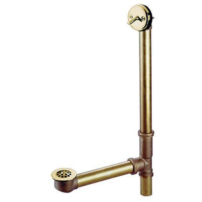 Kingston Brass Vintage Clawfoot Tub Waste and Overflow Drain - Polished Brass CC2092