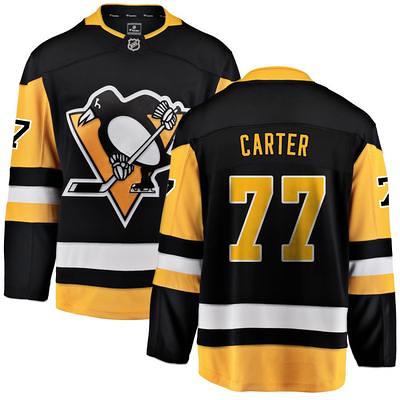 Men's Fanatics Branded Carter Hart Black Philadelphia Flyers Alternate Premier Breakaway Player Jersey