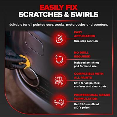 Carfidant Scratch and Swirl Remover - Car Scratch Remover for Deep Scratches  with Buffer Pad, Scratch Remover for Vehicles Repair Paint Any Color - Rubbing  Compound for Cars - Yahoo Shopping