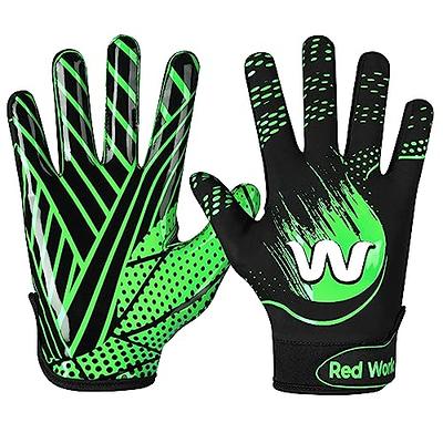 Under Armour boys F8 Novelty Football Gloves, (310) Baroque Green