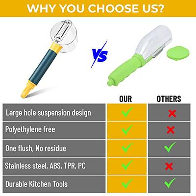 Portable Vegetable Peeler Stainless Steel Peeler with Container Fruit  Peeling Knife Cucumber Apple Potato Peeler Kitchen Gadget