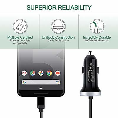 Câble chargeur USB-C - 30 CM - Charge Fast - Convient pour Android Auto -  Câble USB-C