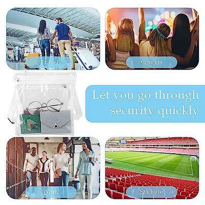 Clear Bag Stadium Approved - Clear Crossbody Purse Bag, with