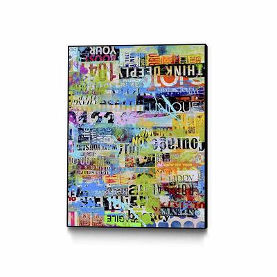 16 in. x 20 in. Metro Mix 33 II by Erin Ashley Framed Wall Art