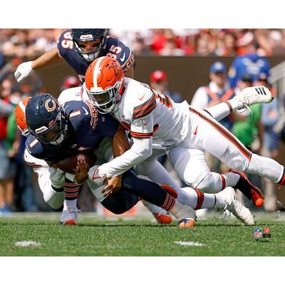 Kareem Hunt Cleveland Browns Unsigned Touchdown Photograph