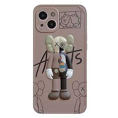 For iPhone 14 13 Pro Max 14 Plus 12 Pro Case 3D Cute Cool Bear Shockproof  Clear