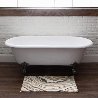 Mohawk Home Boardwalk Bath Cotton Reversible Taupe 2' x 5