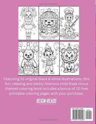  Creepy Kawaii Pastel Goth Coloring Book: Cute Horror