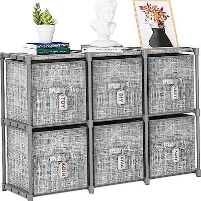 Nicehill Dresser for Bedroom with 10 Drawers, Storage Drawer Organizer, Tall  Chest of Drawers for Closet, Clothes, Kids, Baby, Living Room, Wood Board,  Fabric Drawers (Black Grey) – Built to Order, Made