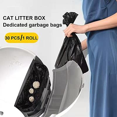 Pettiny 20 Cat Litter Box Liners with Drawstrings Scratch Resistant Cat  Litter Bags for Medium and Large Litter Trays - Yahoo Shopping