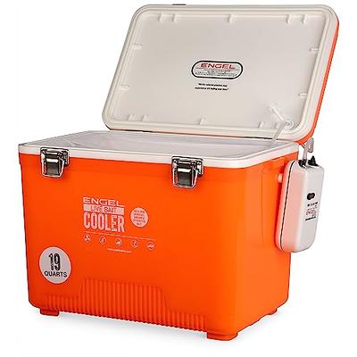 Engel Live Bait Cooler - Orange, 13 Qt.