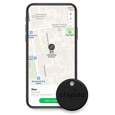  Chipolo ONE - 1 Pack - Key Finder, Bluetooth Tracker for Keys,  Bag, Item Finder. Free Premium Features. iOS and Android Compatible (Red) :  Electronics