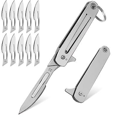VIFUNCO Folding Scalpel Knife, Pocket Knife for Men, Small