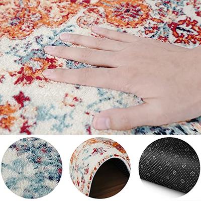 Boho Style Bathroom Rugs Farmhouse Bohemia Bath Mat Non-Slip Water