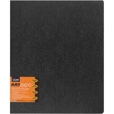  Sooez 30-Pocket Binder with Plastic Sleeves 8.5x11