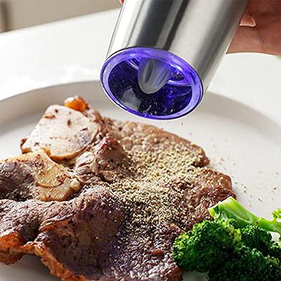 Automatic Electric Gravity Induction Salt and Pepper Grinder