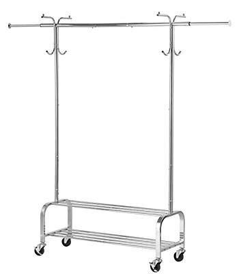 Chrome Commercial Folding Garment Rack