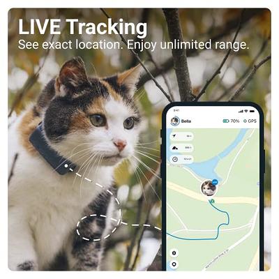 Tractive GPS Tracker & Health Monitoring for Cats (6.5 lbs+) - Market  Leading Pet GPS Location Tracker, Wellness & Escape Alerts, Waterproof