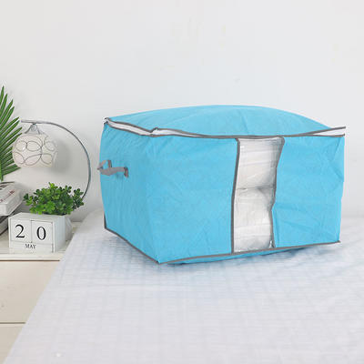 6pcs Clothes Storage Bags 90L Closet Organizer Blanket Storage 3