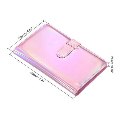 96 Pockets Wallet Photo Album, PU Leather, PVC Mini 3inch - Yahoo Shopping