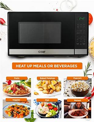 Black + Decker 0.9 Cu Ft 900w Digital Microwave Oven With Turntable In  Stainless, Microwave Ovens, Furniture & Appliances