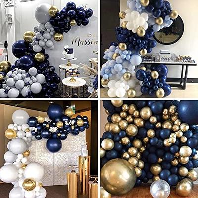 PartyWoo Black Balloons, 120 pcs Latex Balloons for Birthday Party