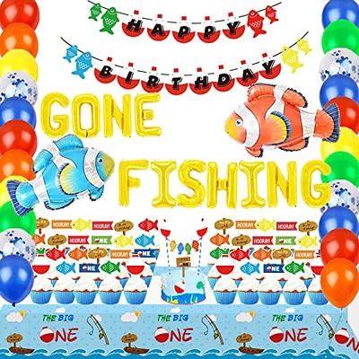 Buy Fishing Birthday Banner, Fishing Banner, the Big ONE