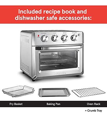 GOFLAME Convection Toaster Oven Air Fryer 7-in-1, 21.5 QT Airfryer Toaster  Oven Combo Recipe, 4 Accessories Pull-out Crumb Tray, Air Fry Basket &  Baking Tray Rack - Yahoo Shopping