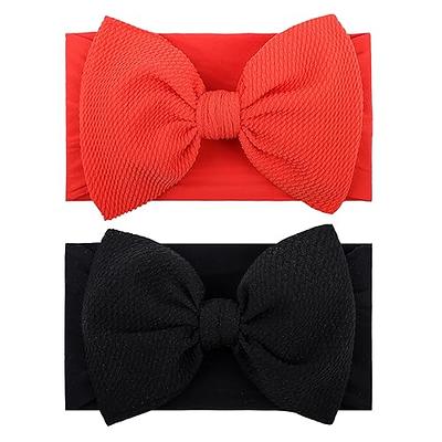 2Pcs Long Ribbon Hair Bows for Girls Hair Clip Silk Hair Bow Ribbon Hair  Accessories for Baby Toddlers Infant Teens Kids (Black) - Yahoo Shopping