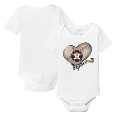 Infant Tiny Turnip White Philadelphia Phillies Heart Bat T-Shirt 