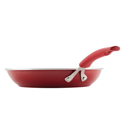 Rachael Ray Cook + Create Aluminum Nonstick Frying Pan, 12.5 inch, Red -  Yahoo Shopping
