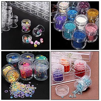 HOIGON 4 Pack 30 Grids Plastic Bead Storage Containers, Embroidery Diamond  Storage Box with Lid, Diamond Painting Storage Containers for Jewelry DIY  Rhinestones Sewing - Yahoo Shopping