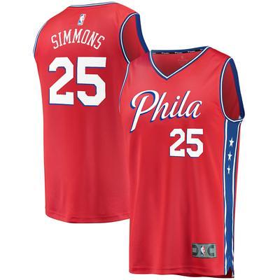 Women's Fanatics Branded Ben Simmons Red Philadelphia 76ers Fast Break  Replica Player Jersey - Statement Edition - Yahoo Shopping