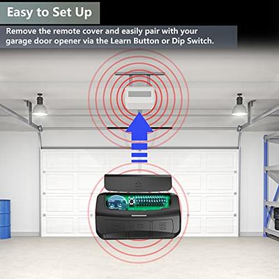 2-Button Universal Garage Door Opener Remote