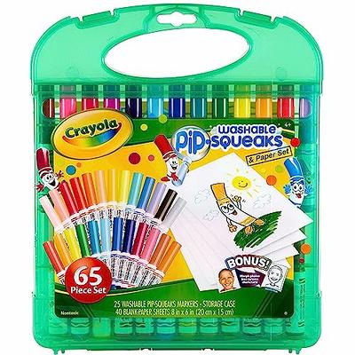 Crayola Pip Squeaks Markers With Tower Storage Case Assorted Colors Pack Of  50 - Office Depot