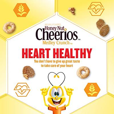 Cheerios Honey Nut Cheerios Medley Crunch Cereal, Heart Healthy Cereal With  Whole Grain Oats, 16.7 OZ Large Size - Yahoo Shopping