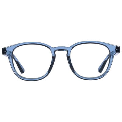 Hillman Adult Unisex Blue Plastic Sunglasses | 1HE88750