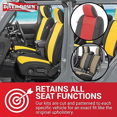 Luxury 5 Seats Car Seat Covers Fit for Tacoma Vehicles Front&Rear Seat  Protector Waterproof Leather Seat Cushion (Black Red with Pillows) - Yahoo  Shopping